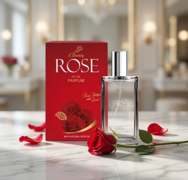 парфюм от червена роза мелитис Дамски парфюм BEAUTY ROSE 50МЛ